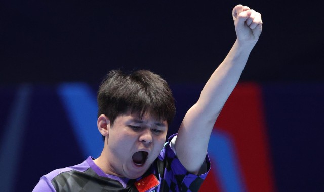 博鱼电竞-恭喜！国乒21岁新星决赛3-1赢日乒名将：破除心魔，看齐王楚钦？